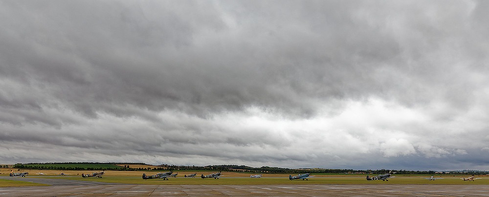 Spitfires ready for take-off