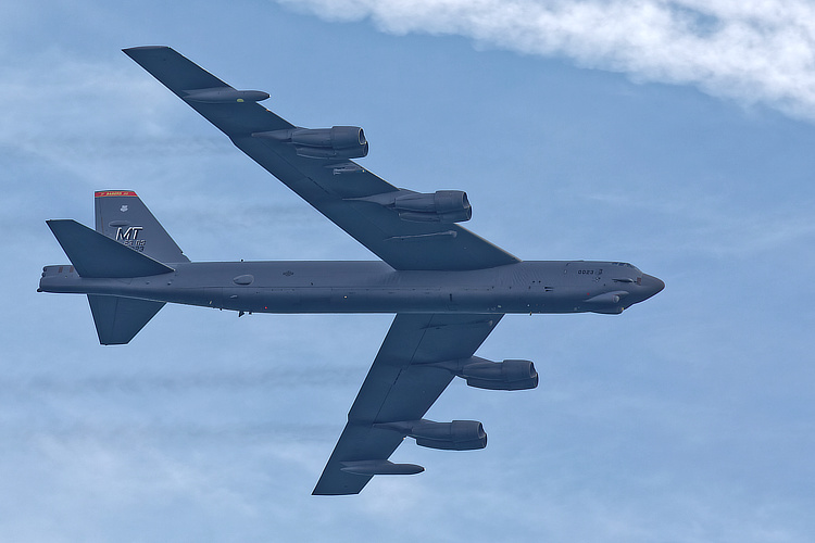 B52 Flypast in 2022