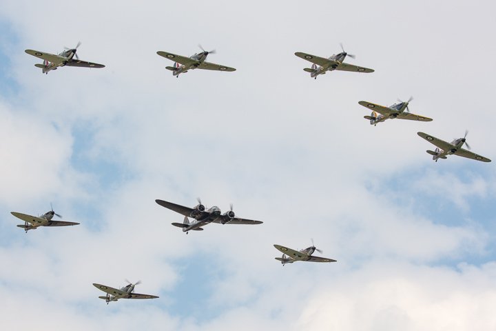 Battle of Britain flypast