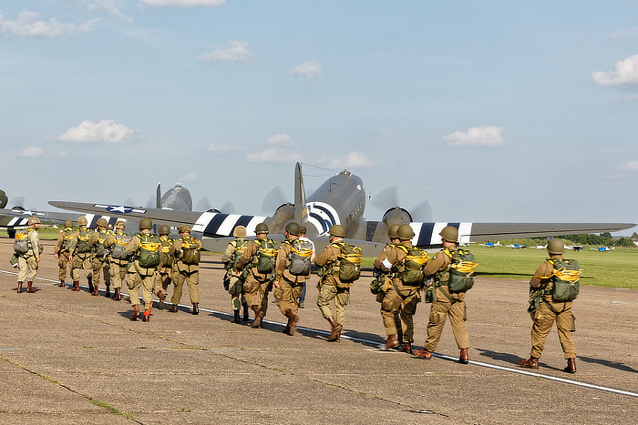 Paratroopers Emplaning 