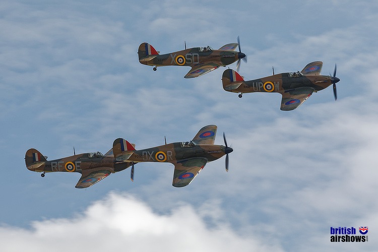 Hurricanes in the Battle of Britain Scene