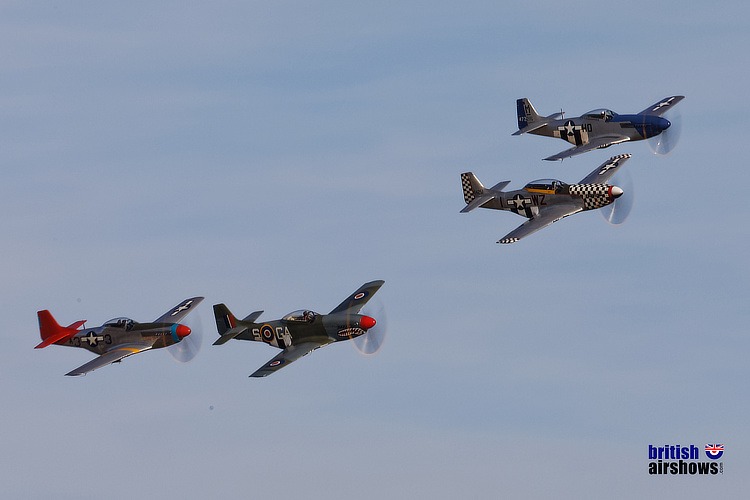 Mustangs at Duxford