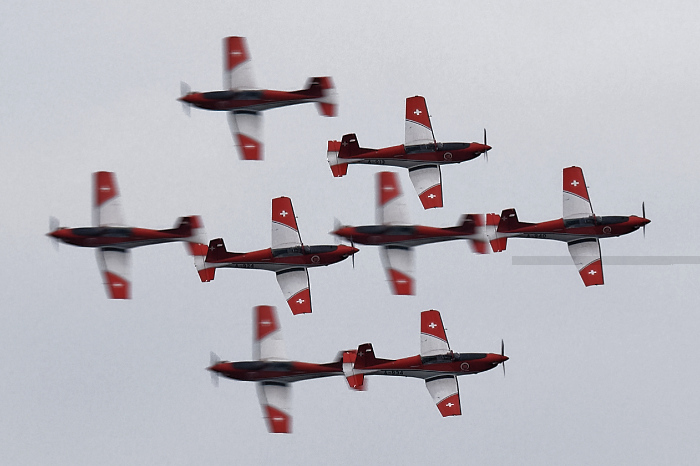 Swiss PC-7 Team, 4x4 cross