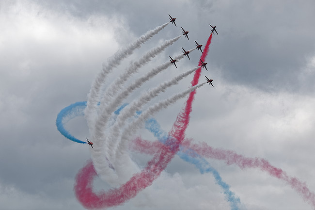 Red Arrows Tornado