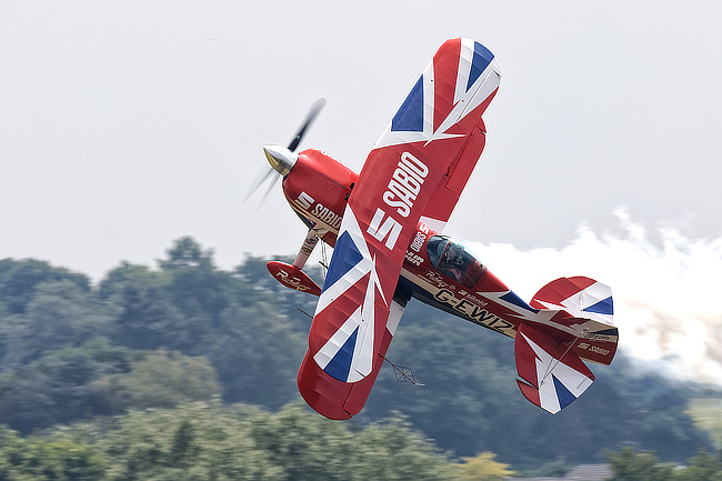 Richard Goodwin in G-EWIZ