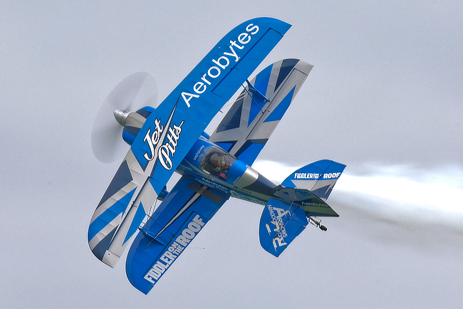 Richard Goodwin at Airbourne on Friday