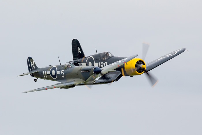 Seafire and Corsair