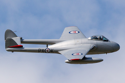 de Havilland Vampire FB-52 Norwegian Historical Squadron
