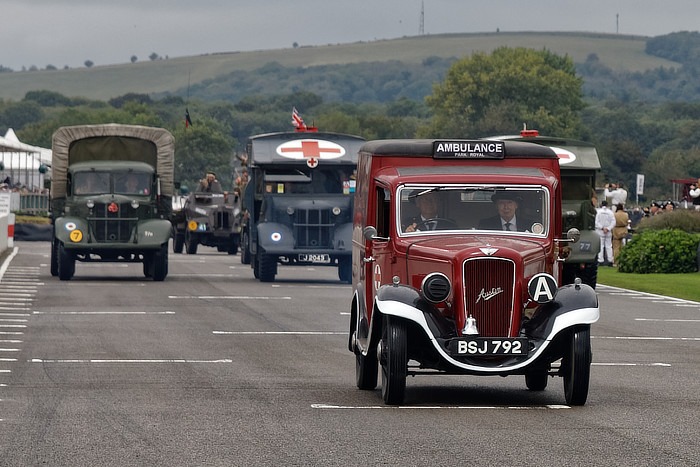 Smaller vehicles in the Victory Parade