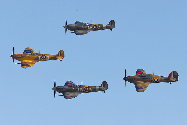 Warbird foursome
