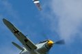 Hispano HA-1112-M Buchon in chase 