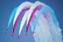 Red Arrows ready to cascade