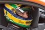 Bruno Senna, nephew of Ayrton, before his run