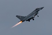 RAF Typhoon at dusk 8522