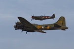 Sally B and Spitfire 1215