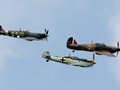 Huricane, Spitfire and Buchon
