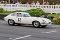 Jenson Button in Jaguar E-Type