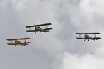 Thruxton Jackaroo leading Tiger Moths