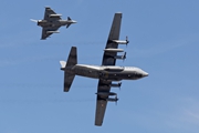 Lockheed C-130K Hercules, Eurofighter Ef2000 intercept, Austrian Air Force 