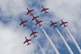 Red Arrows on Saturday